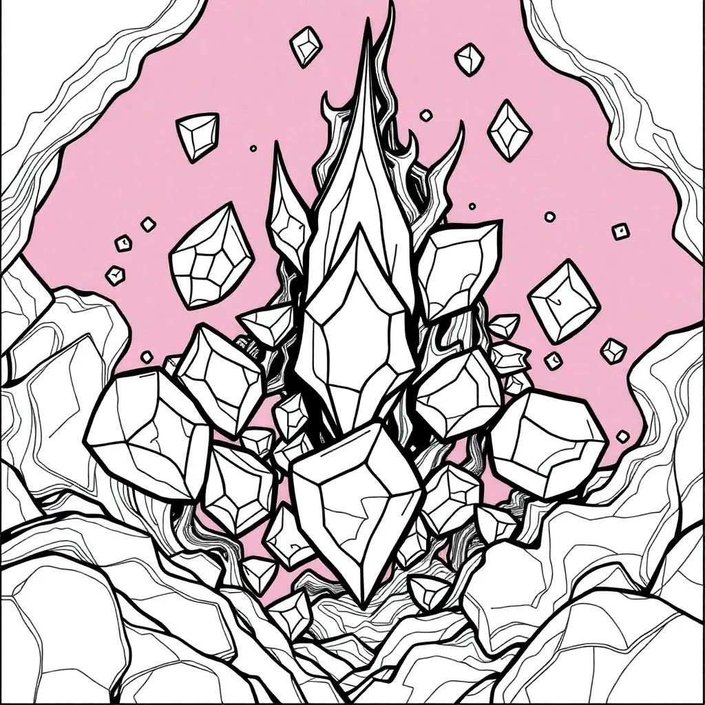 Chaos Emeralds Coloring Pages