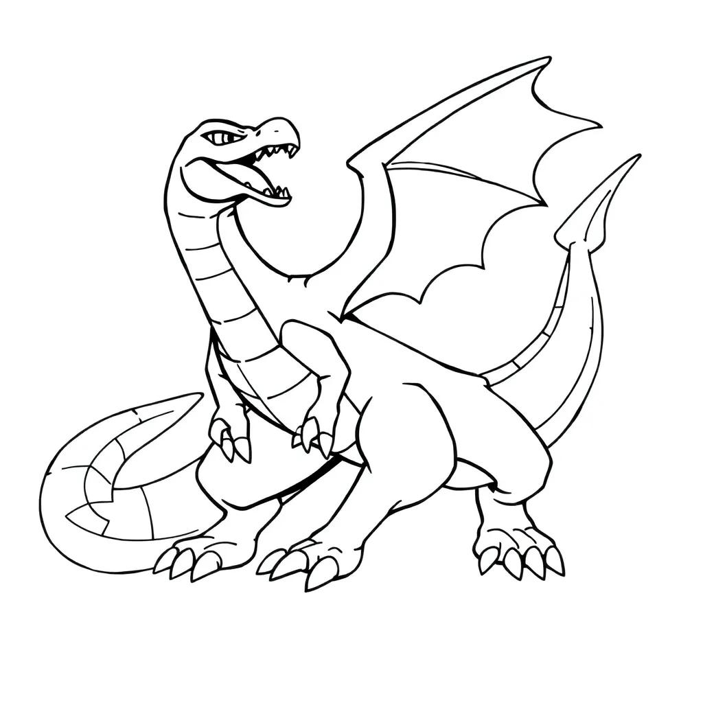 Charizard Vmax Coloring Pages