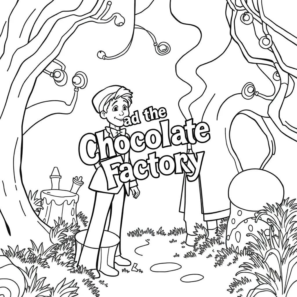 Charlie And The Chocolate Factory Coloring Pages