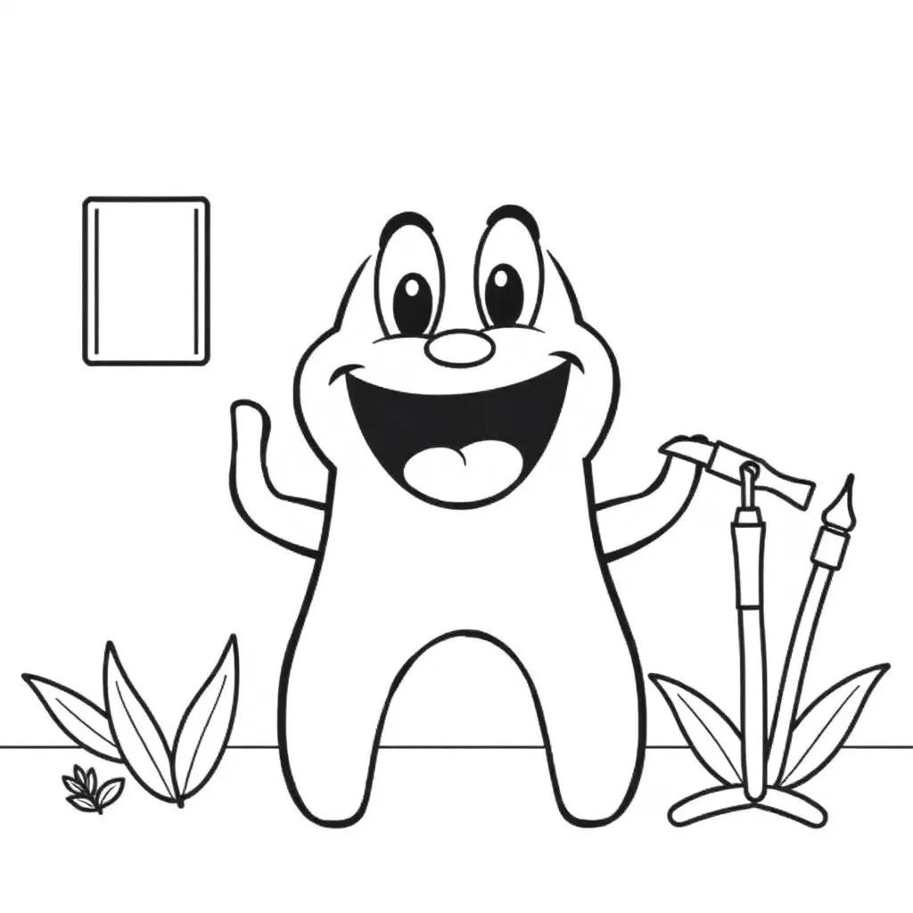 Children’s Dental Coloring Pages