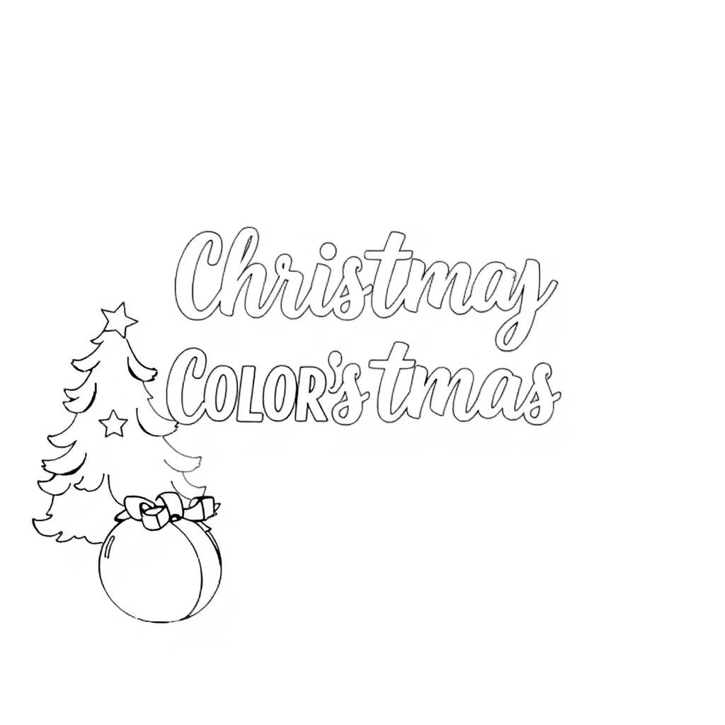 Christmas Fun Coloring Pages