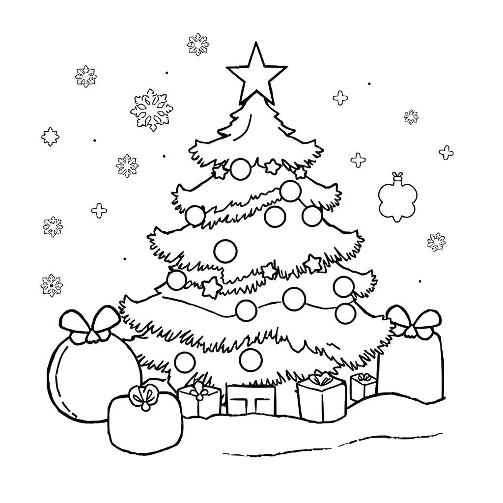Christmas Math Coloring Pages