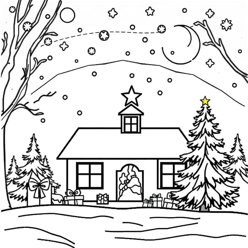 Christmas Color By Number Pages