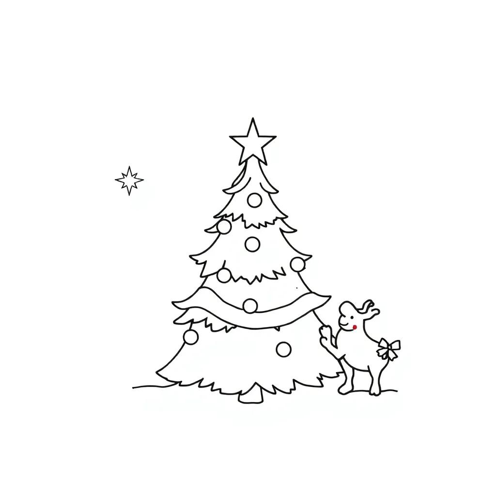 Christmas Printable Coloring Pages For Adults