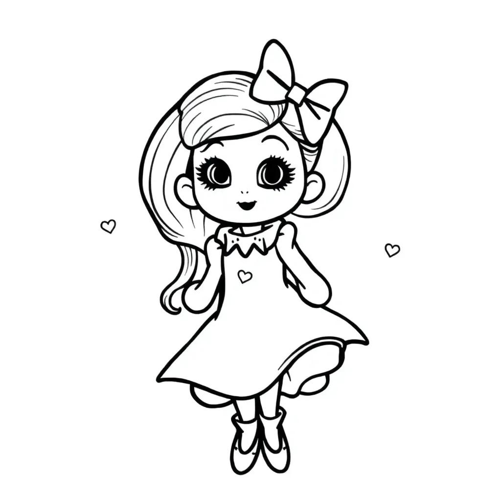 Cindy Lou Coloring Pages