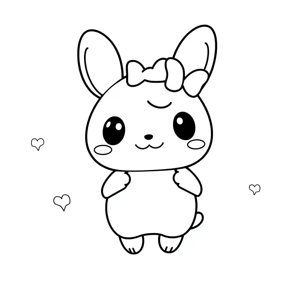Cinnamoroll Coloring Page Printable