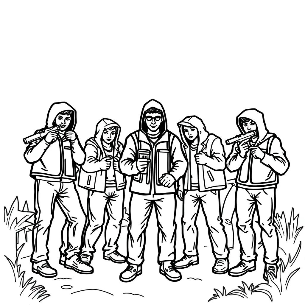 Color Crew Coloring Pages Color Crew Coloring Pages
