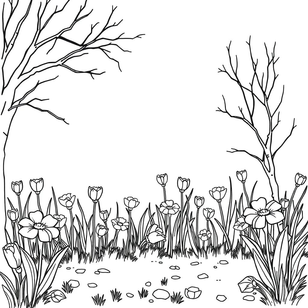 Color Pages For March