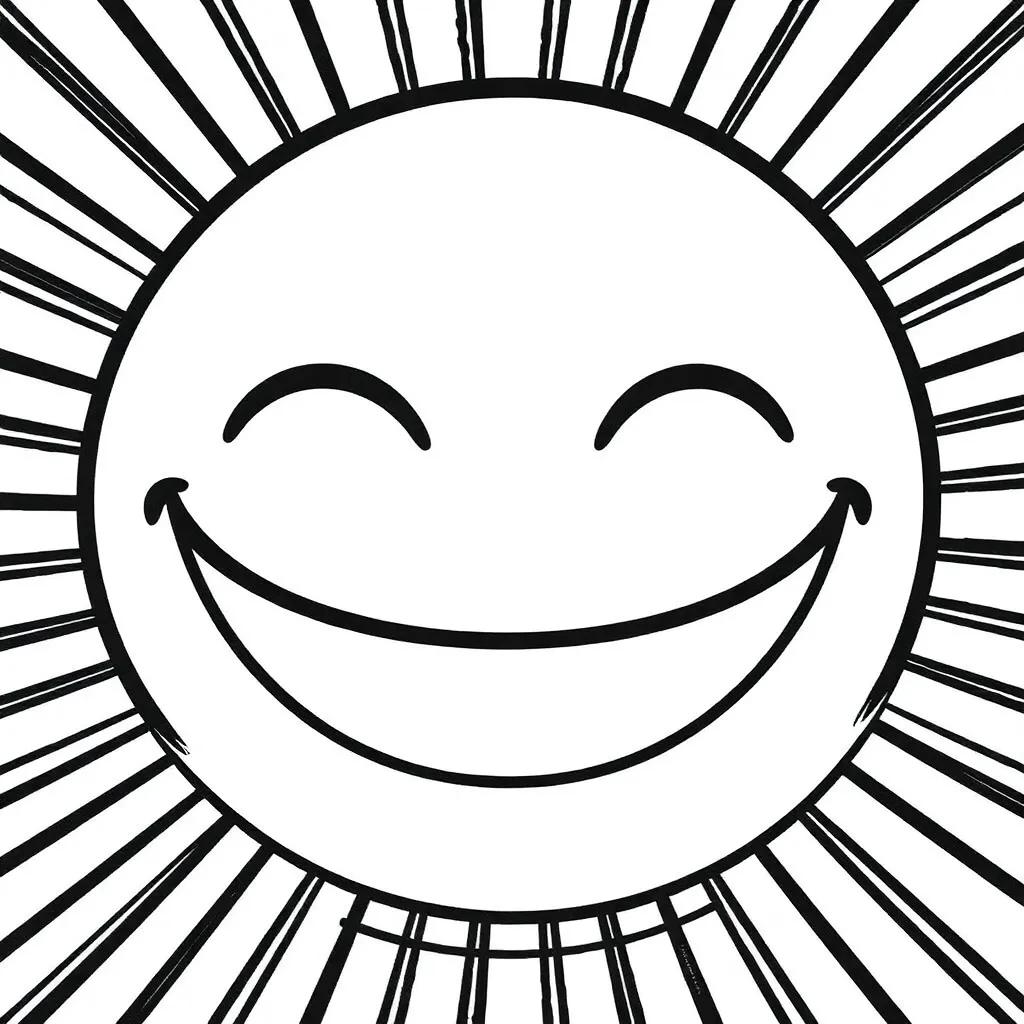 Color A Smile Coloring Pages