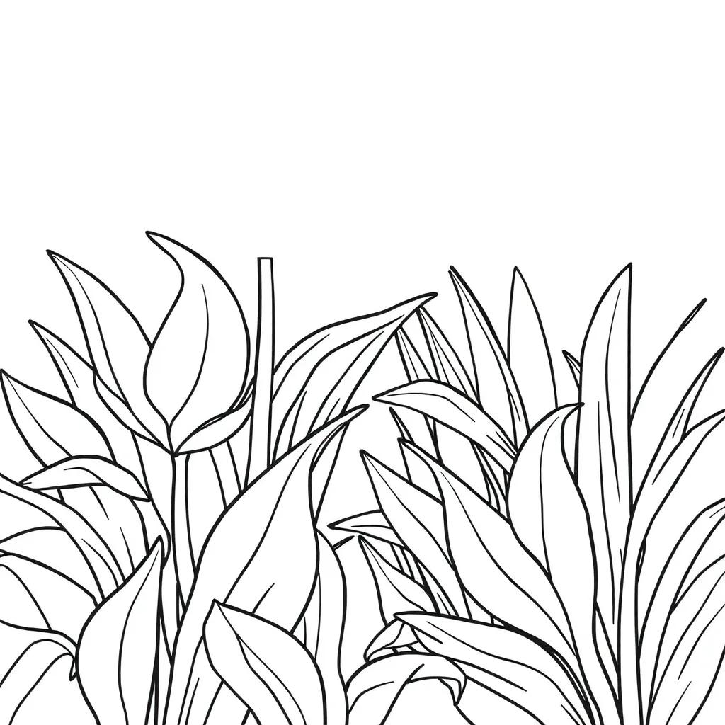 Color Green Coloring Page