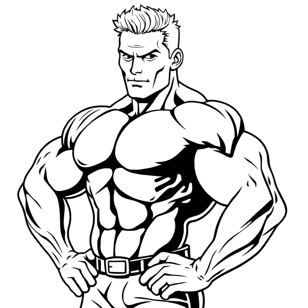 Coloring Pages Of Muscles