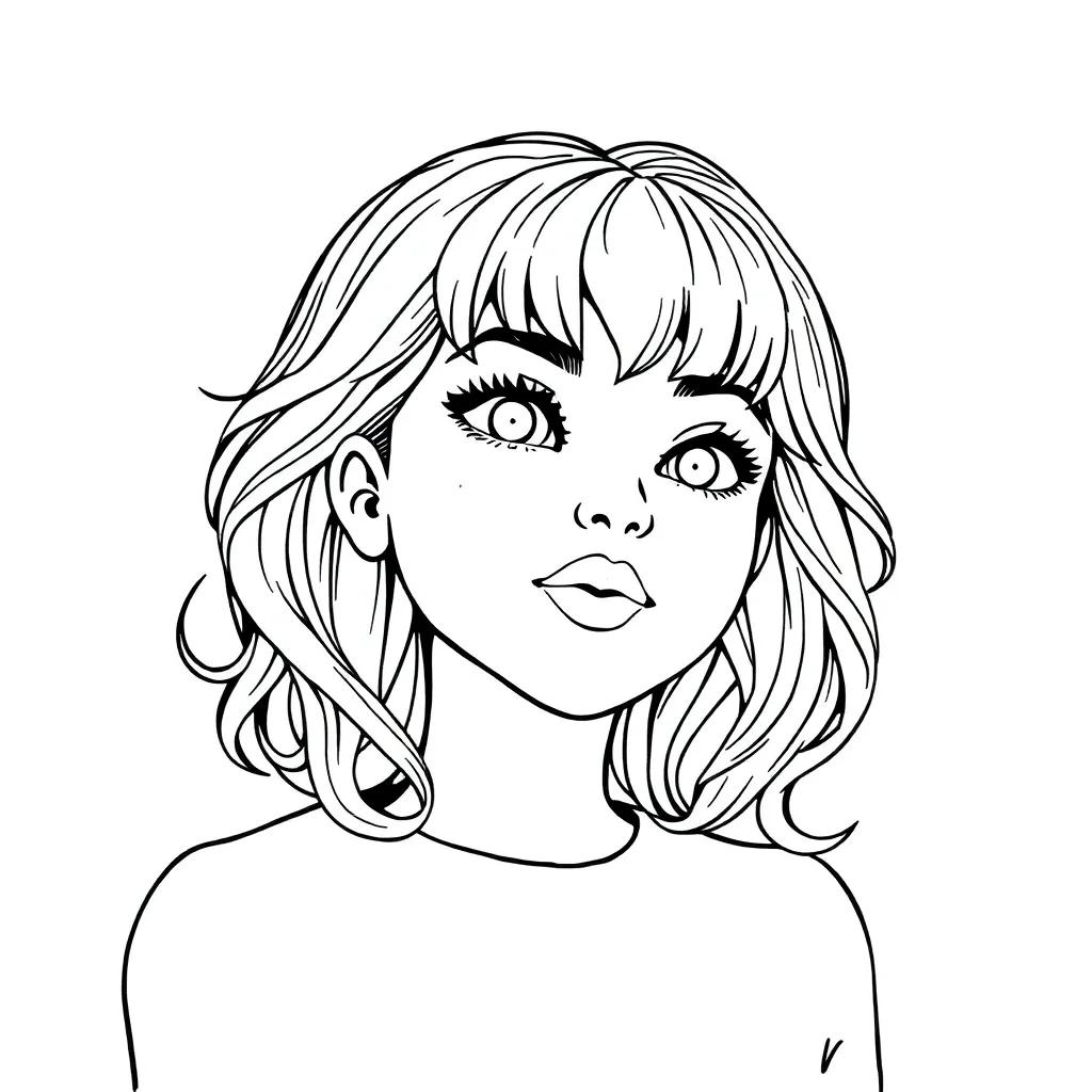Coloring Pages Of Girls