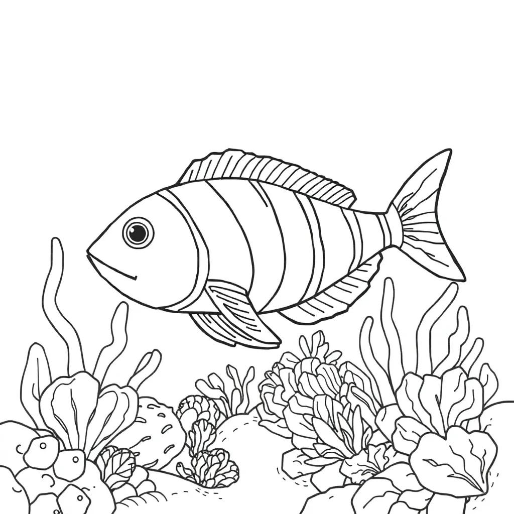 Coloring Pages Sea Life