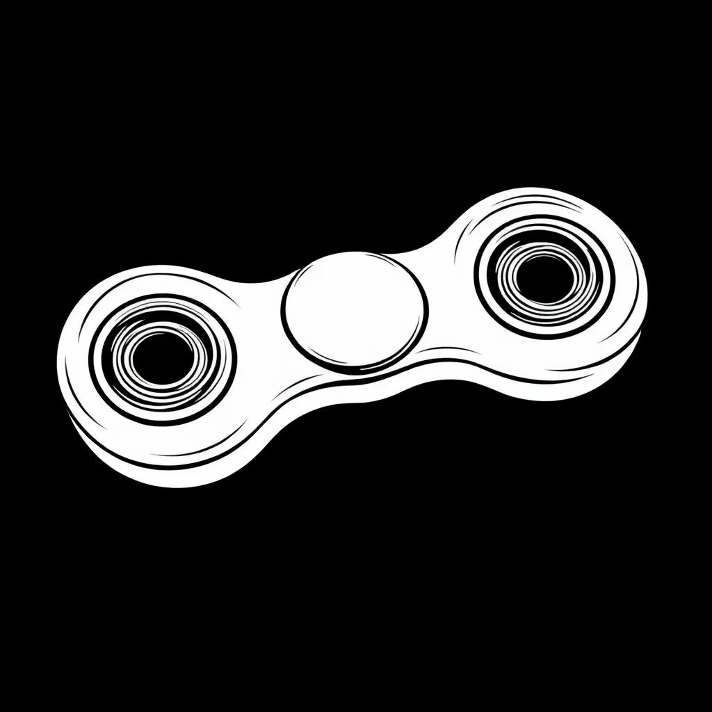 Coloring Pages Of Fidget Spinners