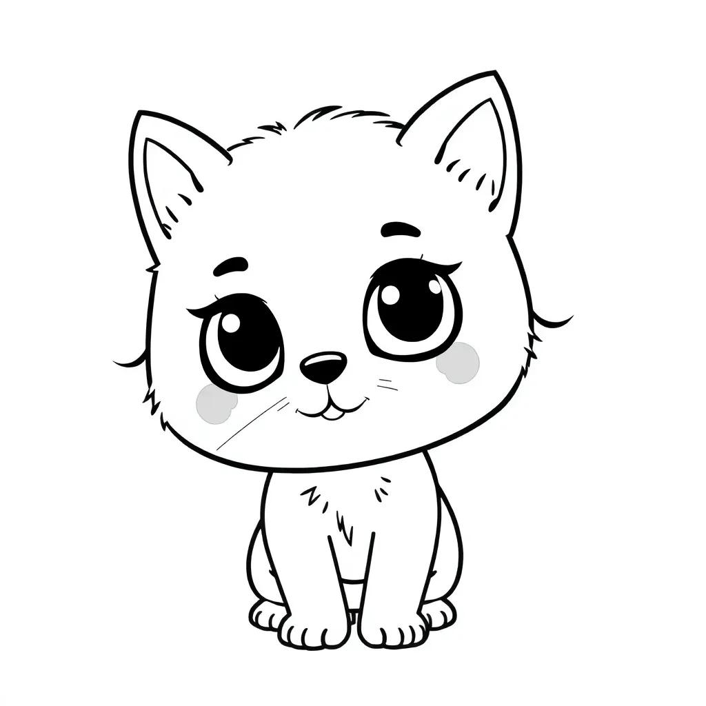 Coloring Pages Of Cuties