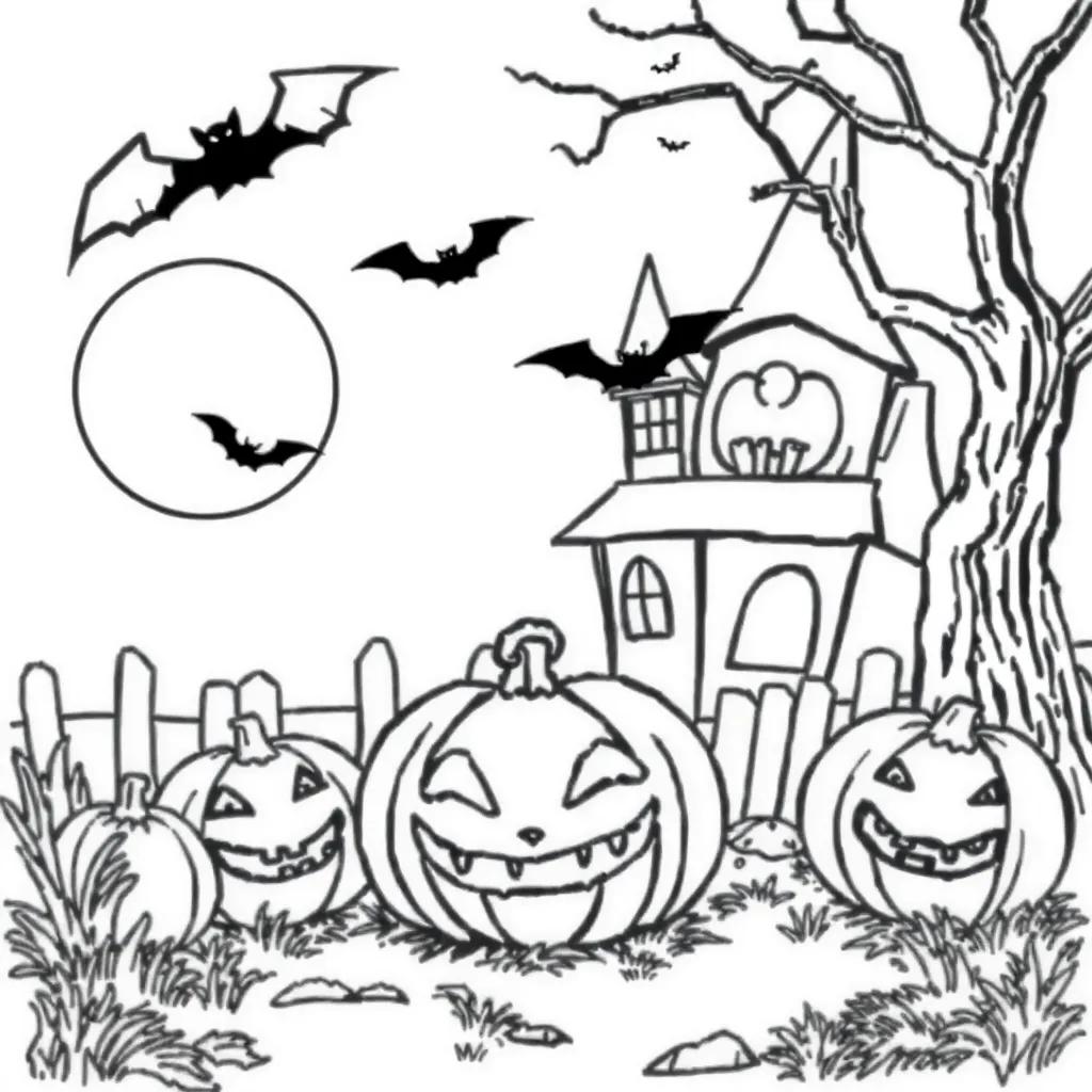 Coloring Pages Printable For Halloween