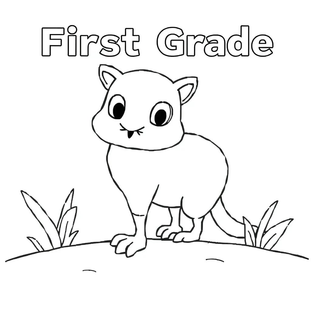 Coloring Pages For First Grade