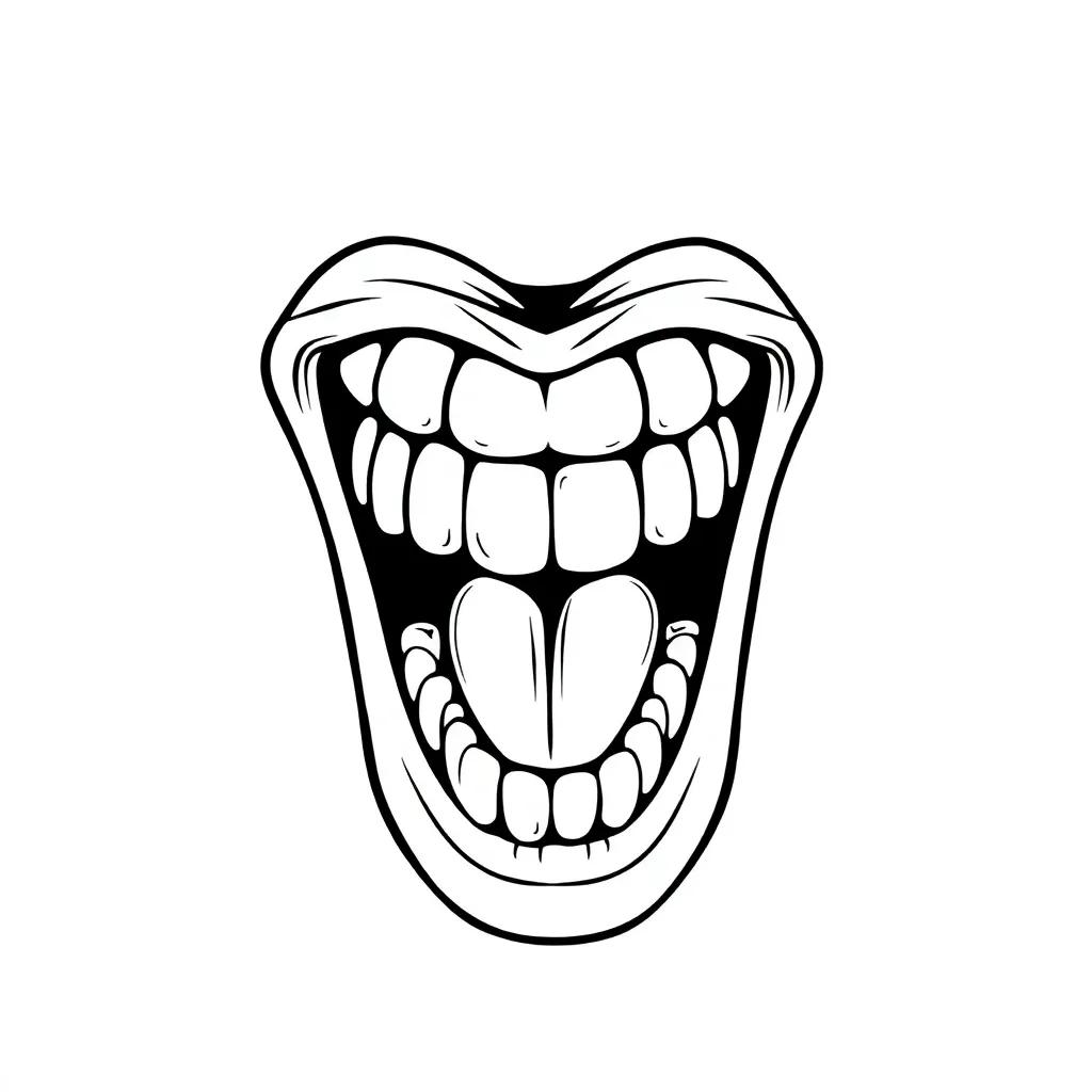Coloring Pages Of Teeth