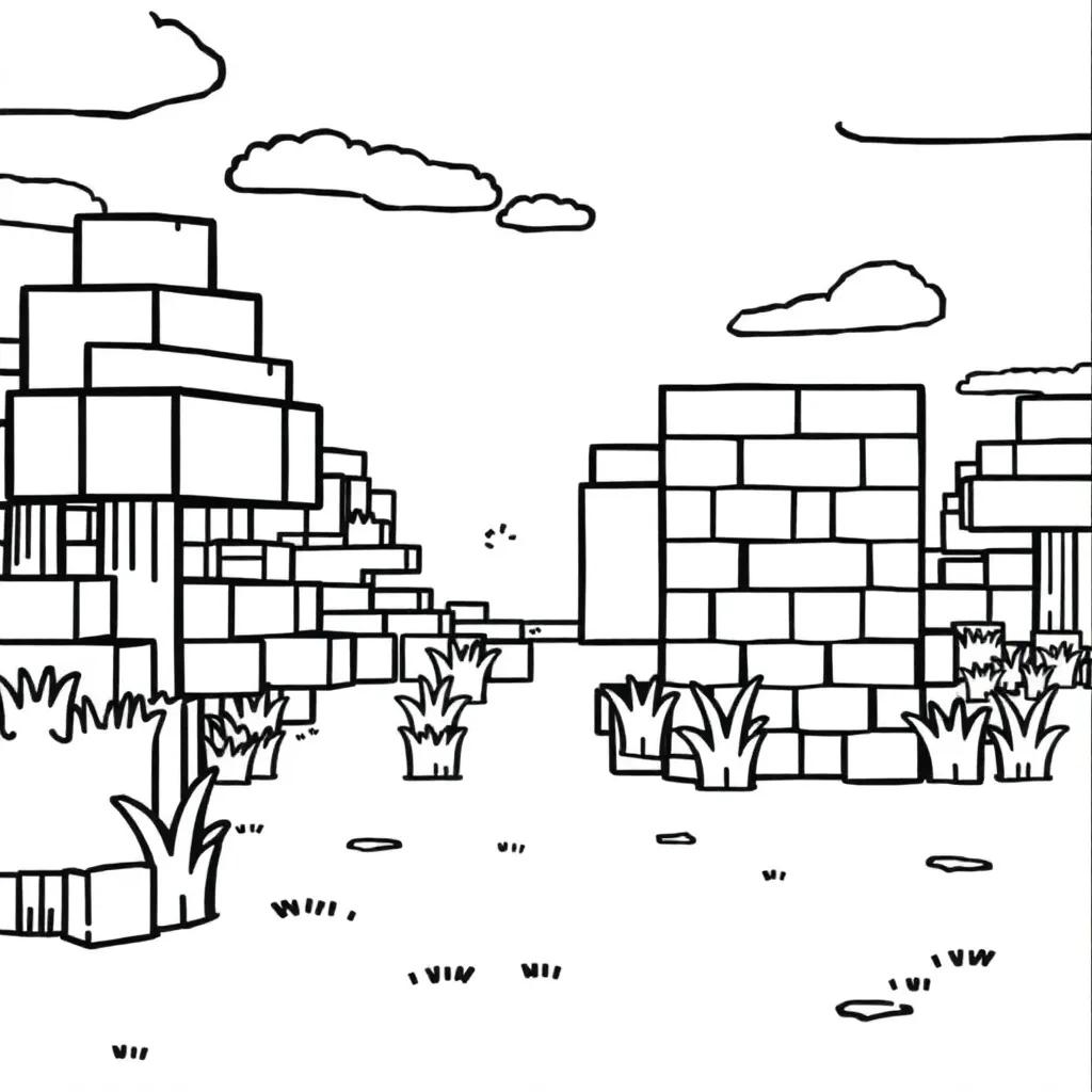 Coloring Pages For Minecraft
