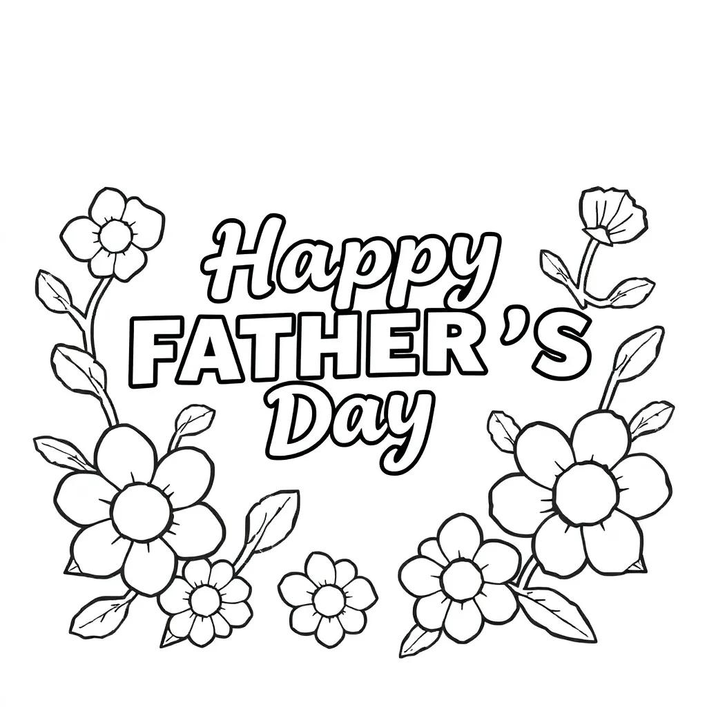 Coloring Pages For Father’s Day