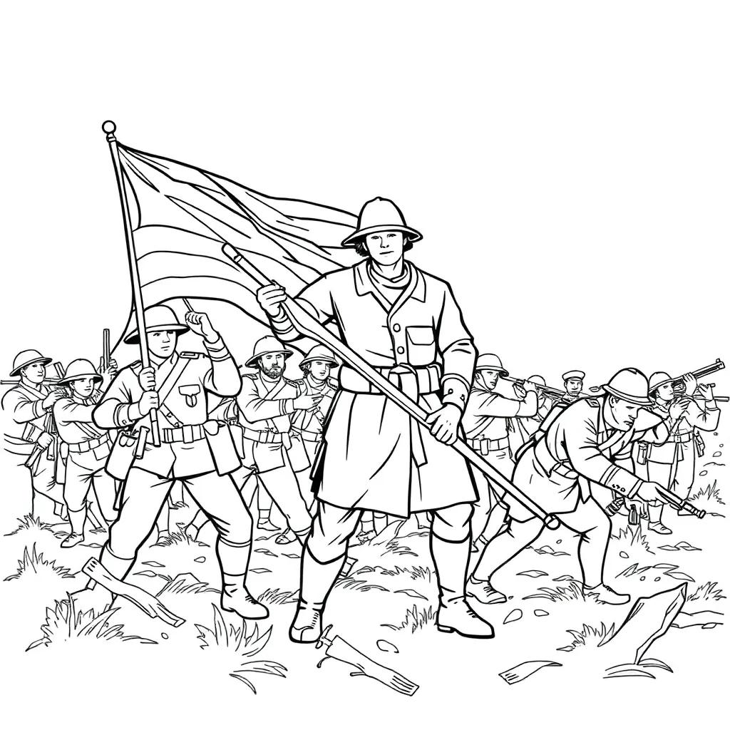 Coloring Pages Of Civil War