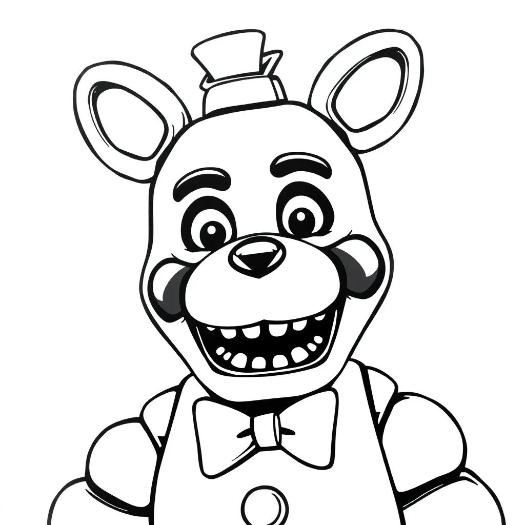 Coloring Pages 5 Nights At Freddy’s