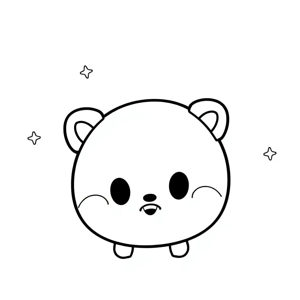 Coloring Pages Tsum Tsum
