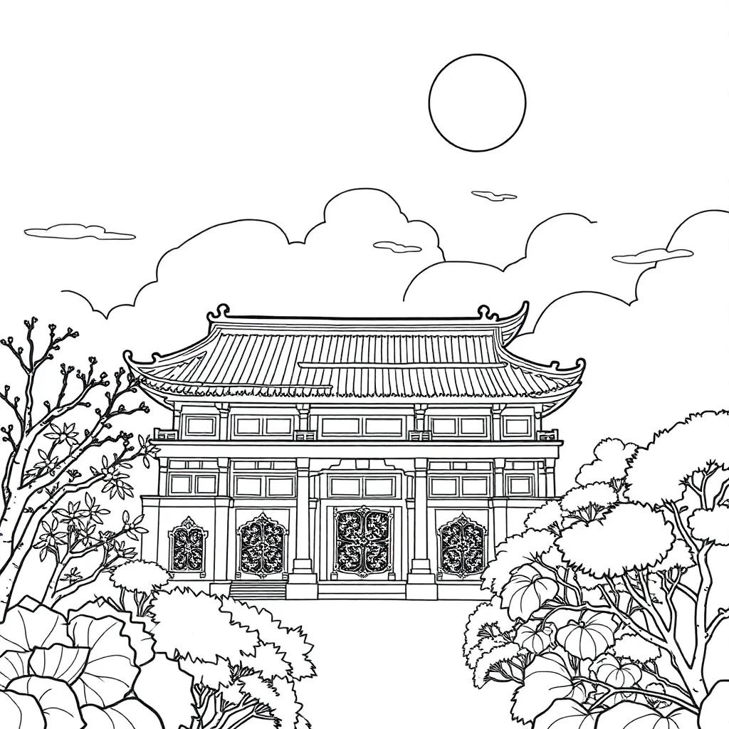 Coloring Pages Of Asia