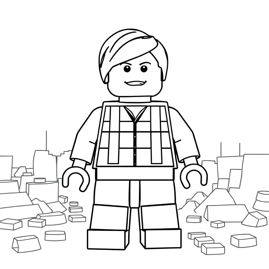 Coloring Pages Of Lego Movie