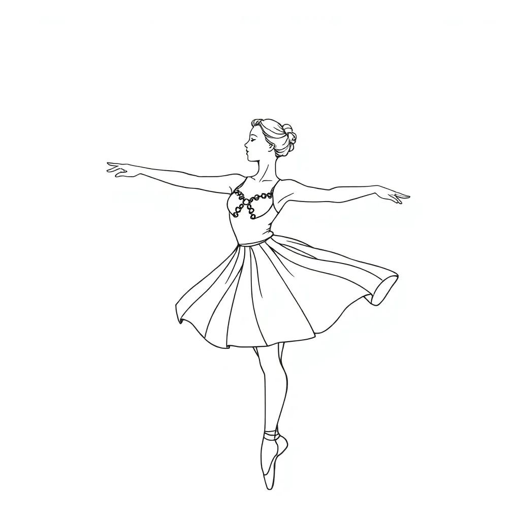 Coloring Pages For Ballet