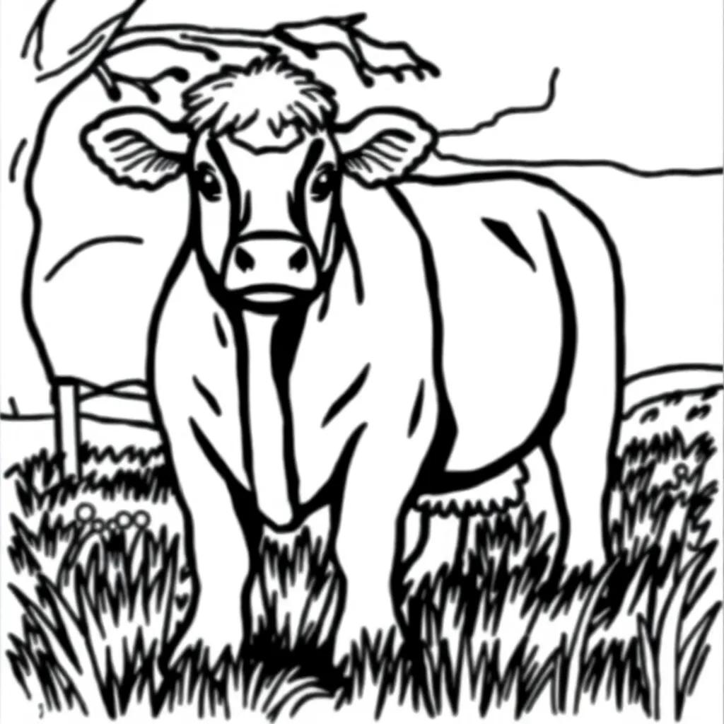 Coloring Pages Of Farm Animals Free