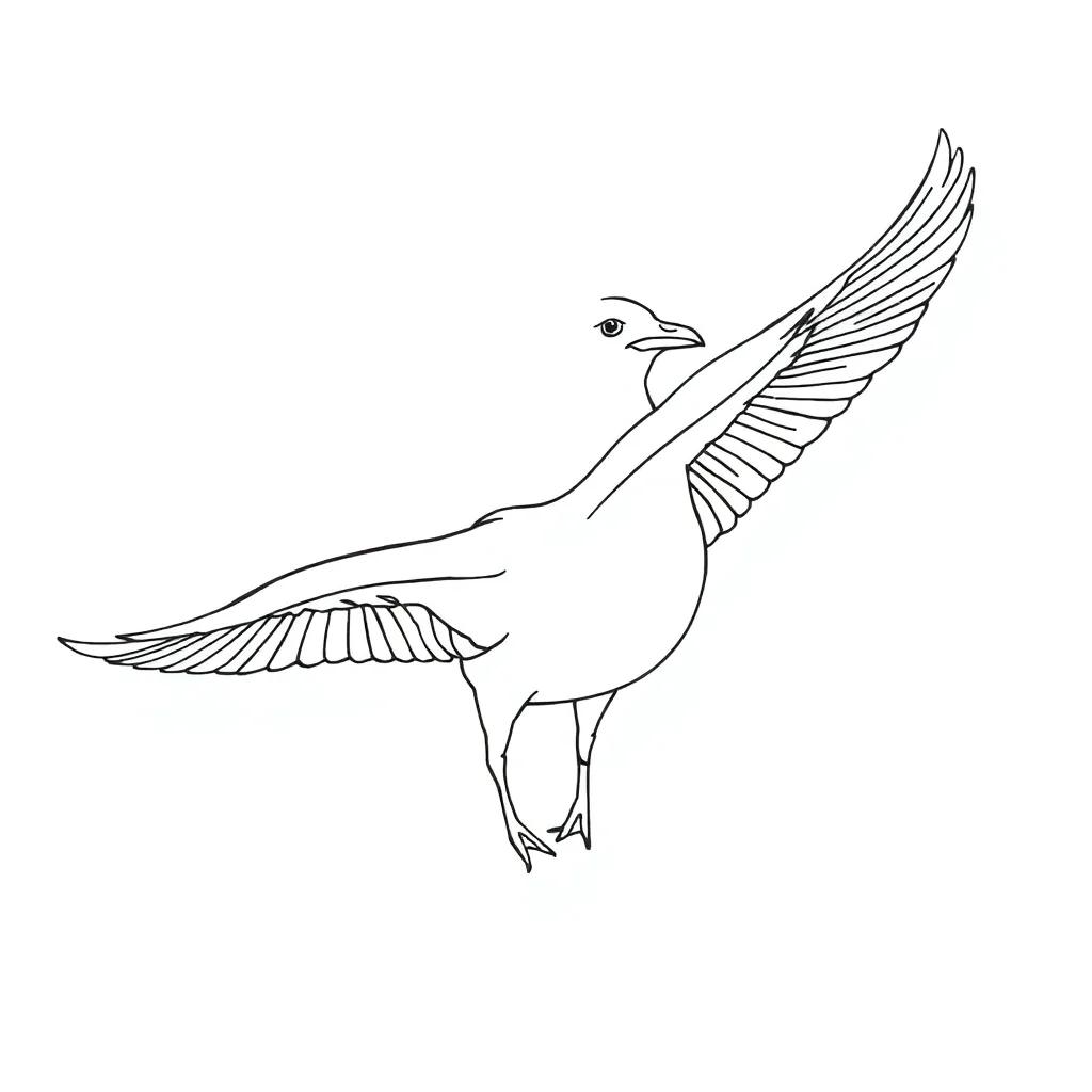 Coloring Pages Of Seagulls Coloring Pages Of Seagulls