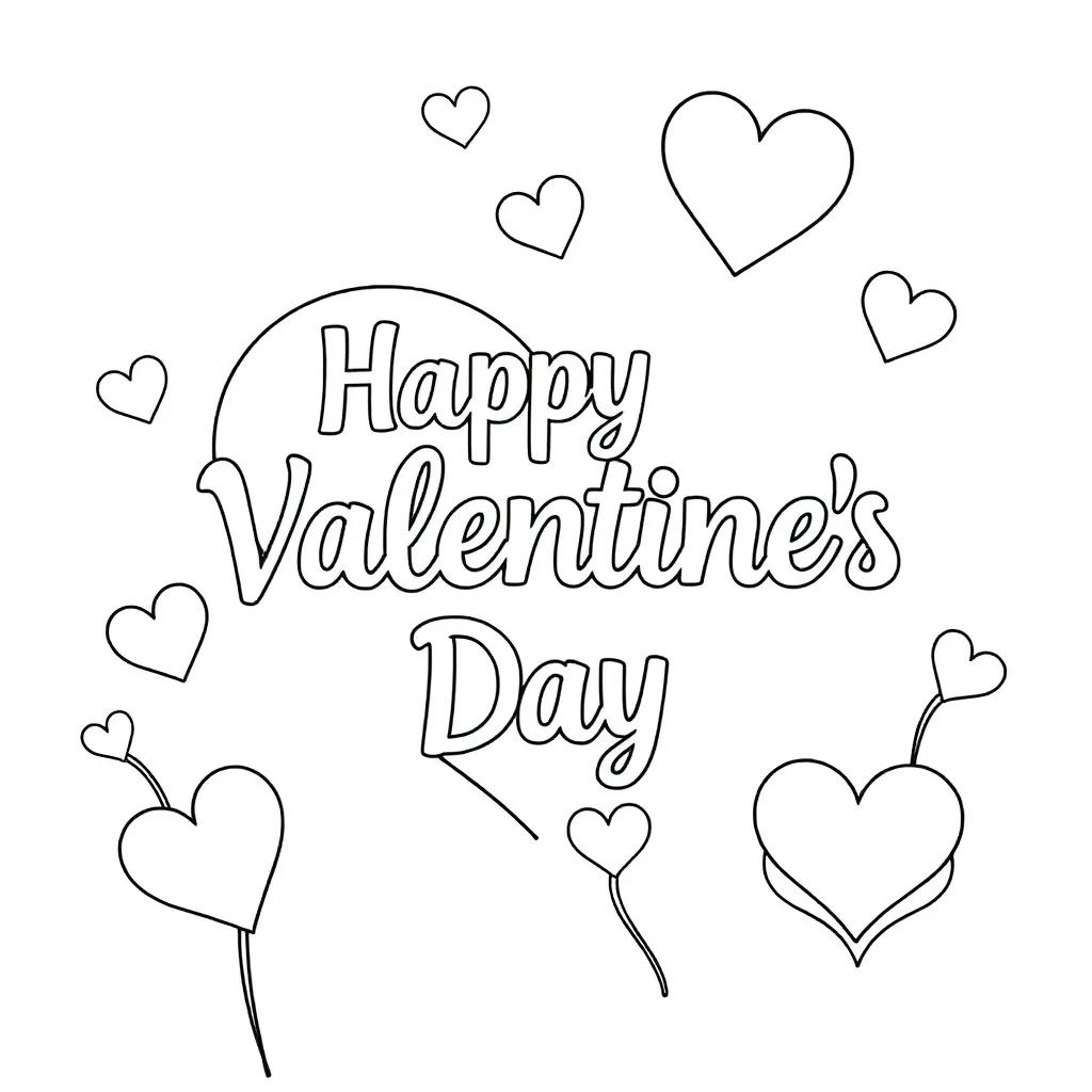 Coloring Pages For Valentines Day