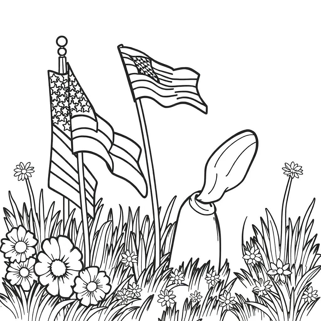 Coloring Pages For Memorial Day
