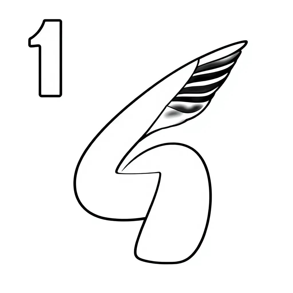 Coloring Pages For Numbers 1-10