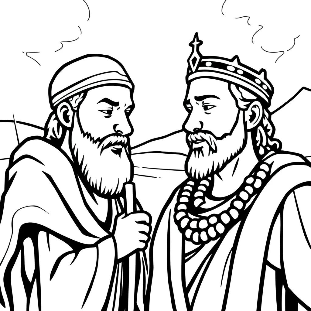 Coloring Page Philip And The Ethiopian