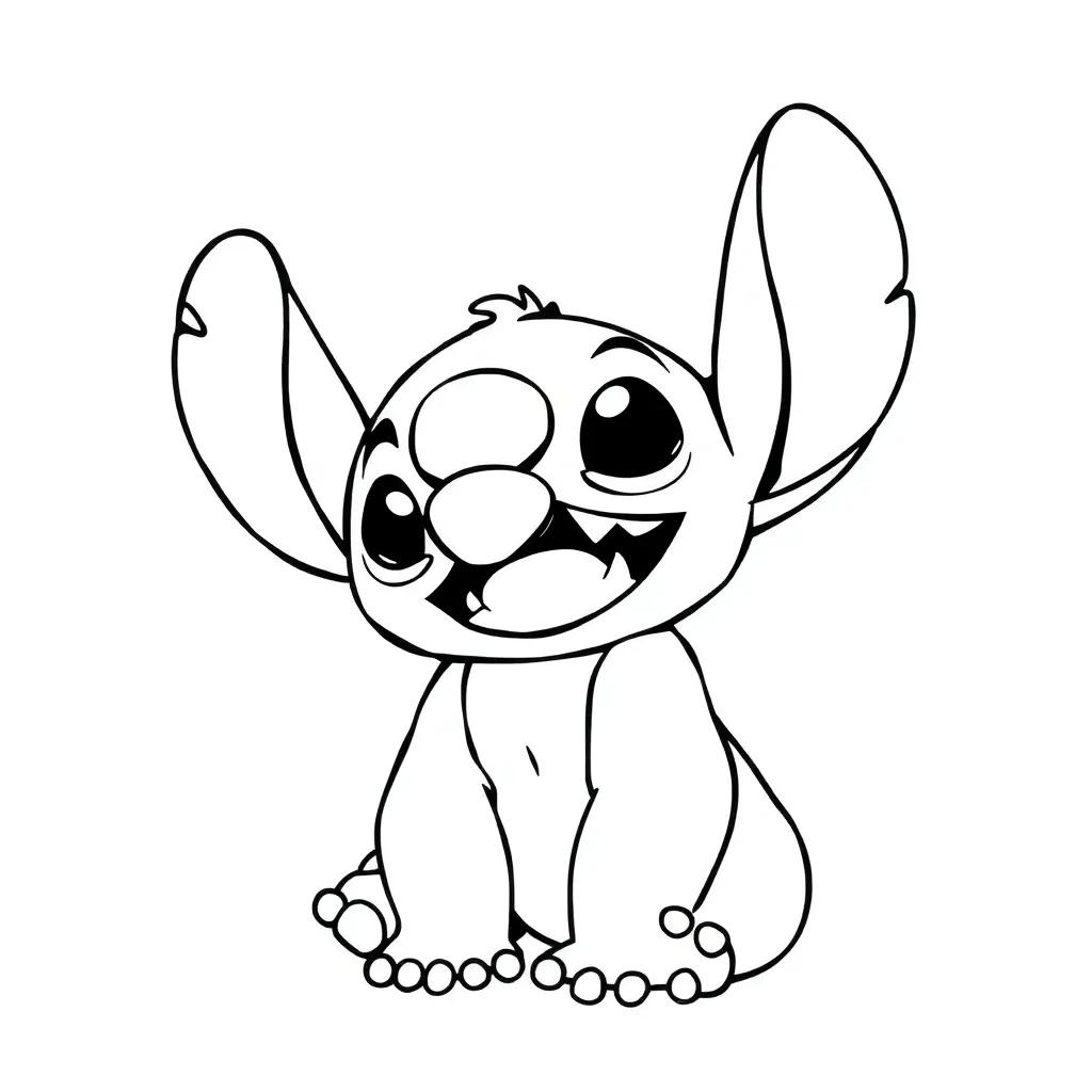 Coloring Page Of Stitch