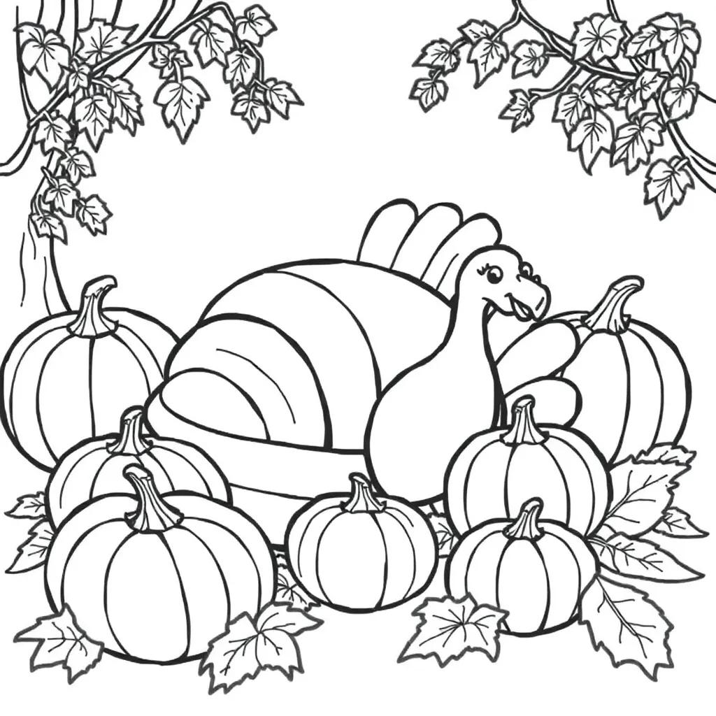 Coloring Pages For Adults Thanksgiving