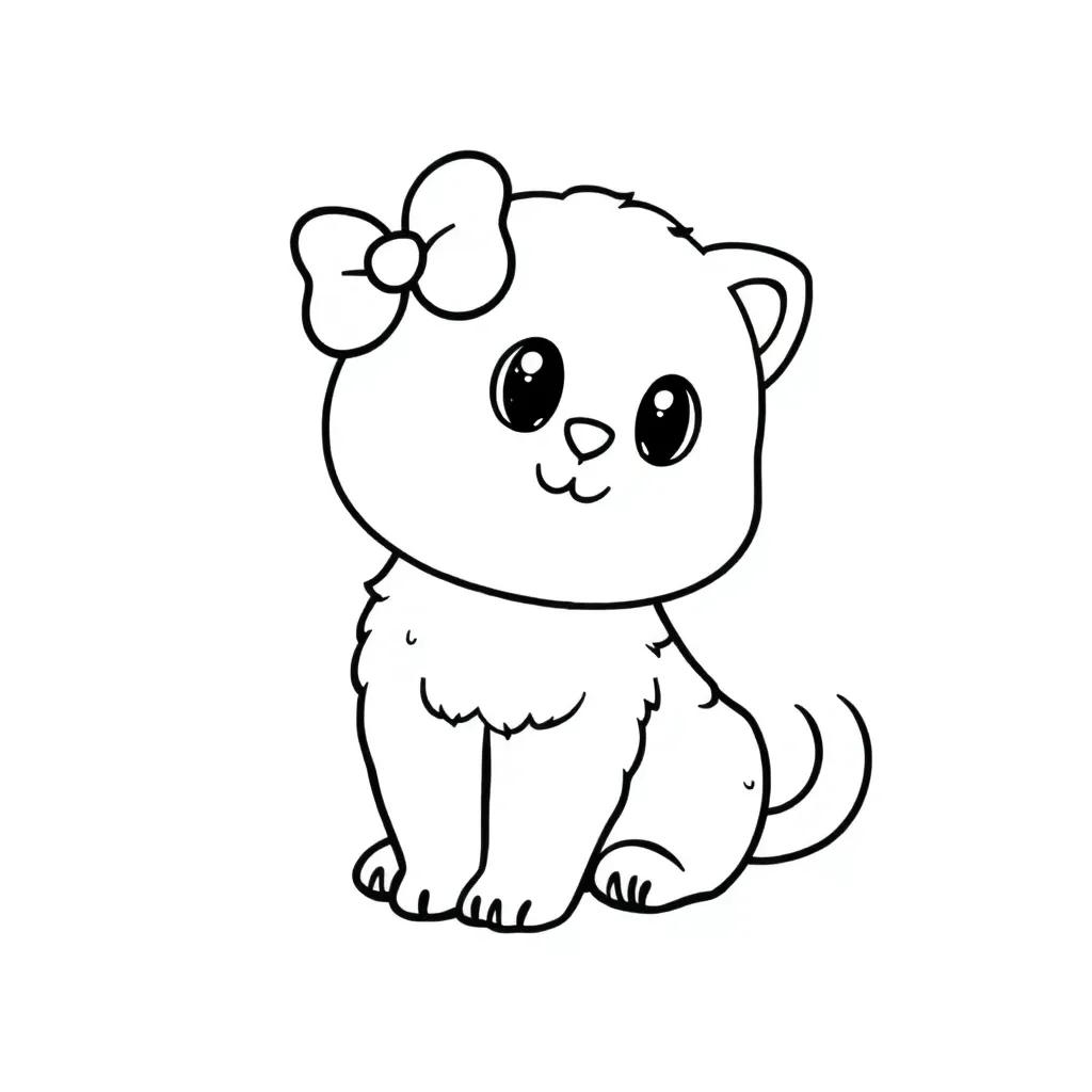 Coloring Pages Easy Cute