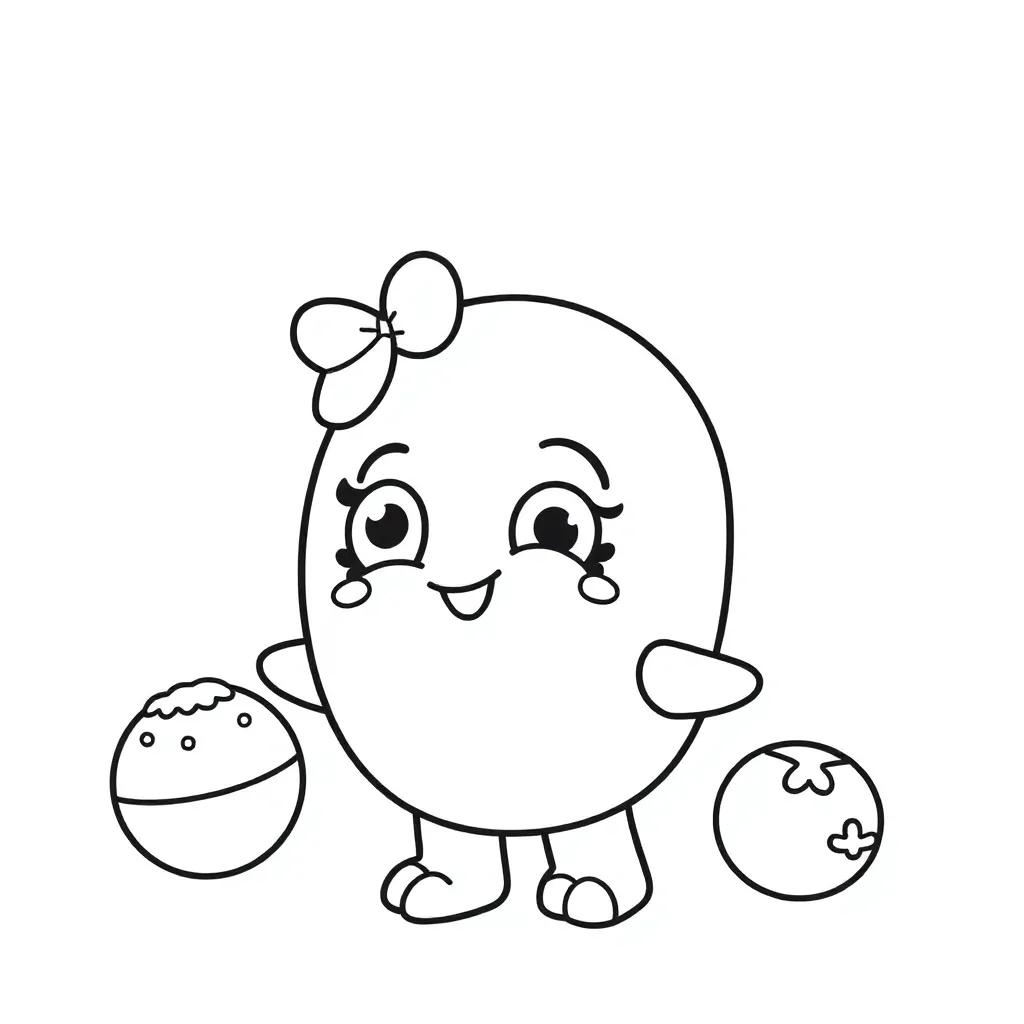 Coloring Pages Shopkins Free