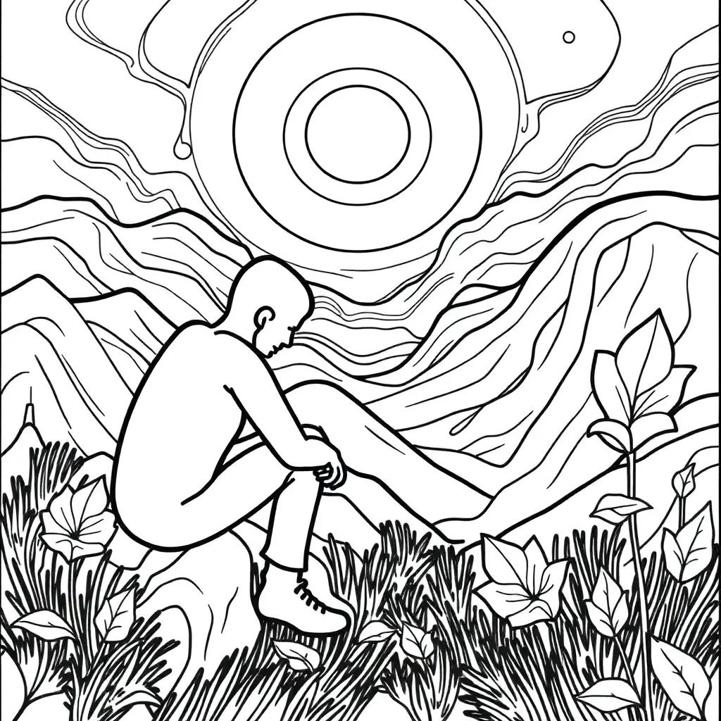 Coloring Pages For Depression
