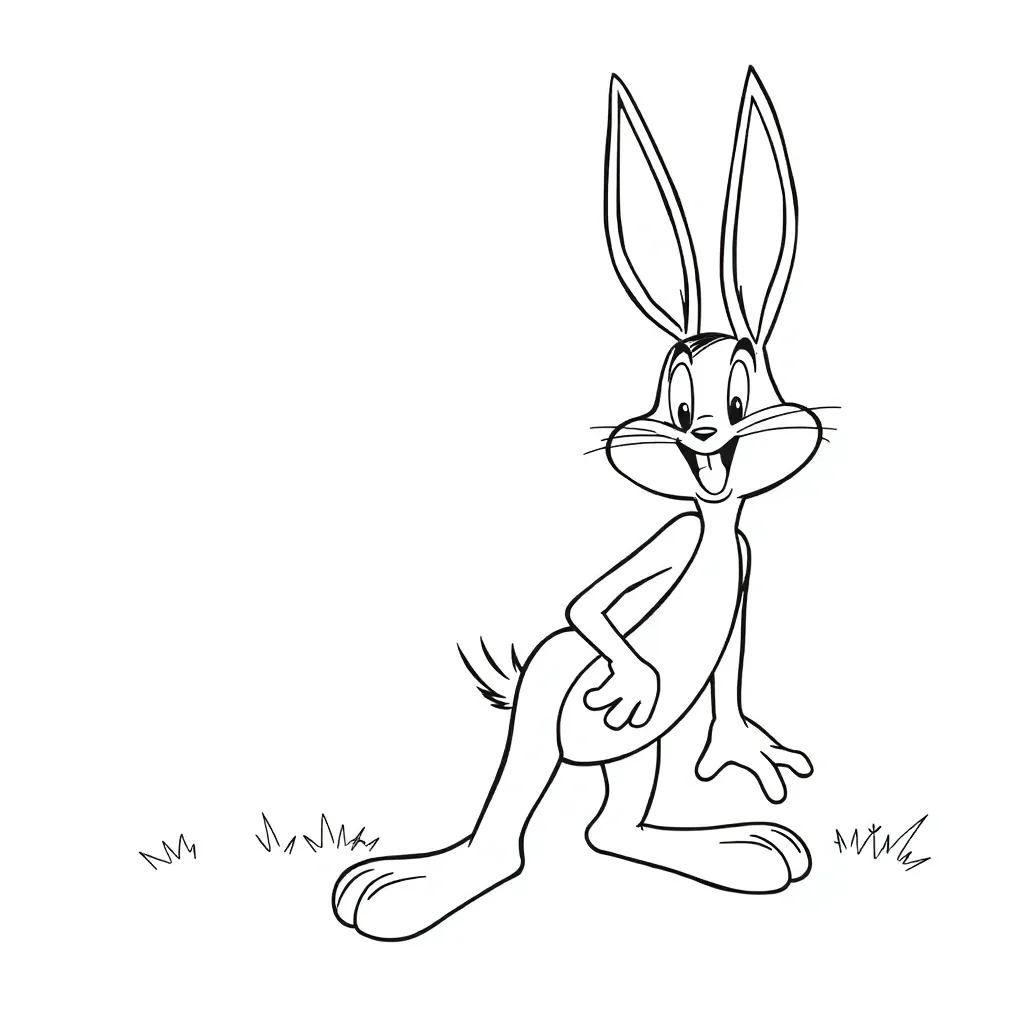 Coloring Pages Of Bugs Bunny