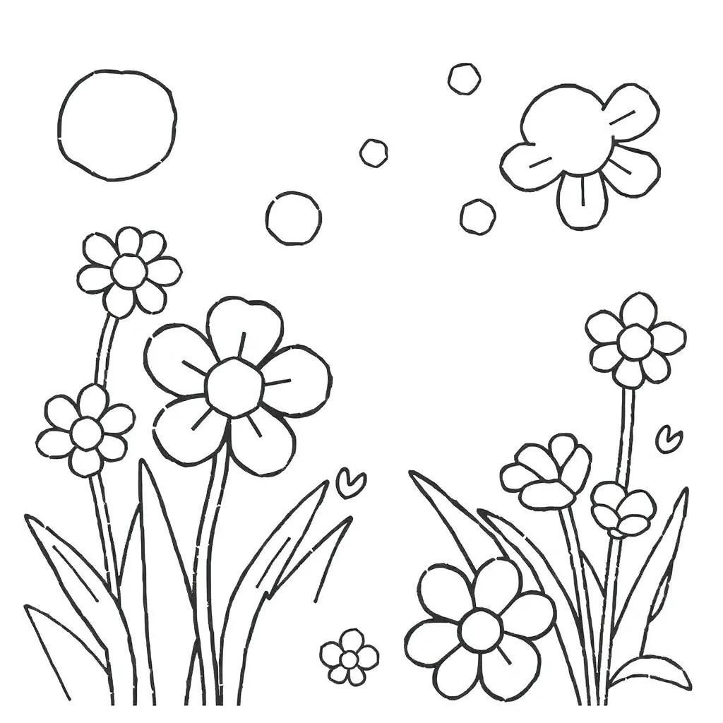 Coloring Pages For Kids Spring