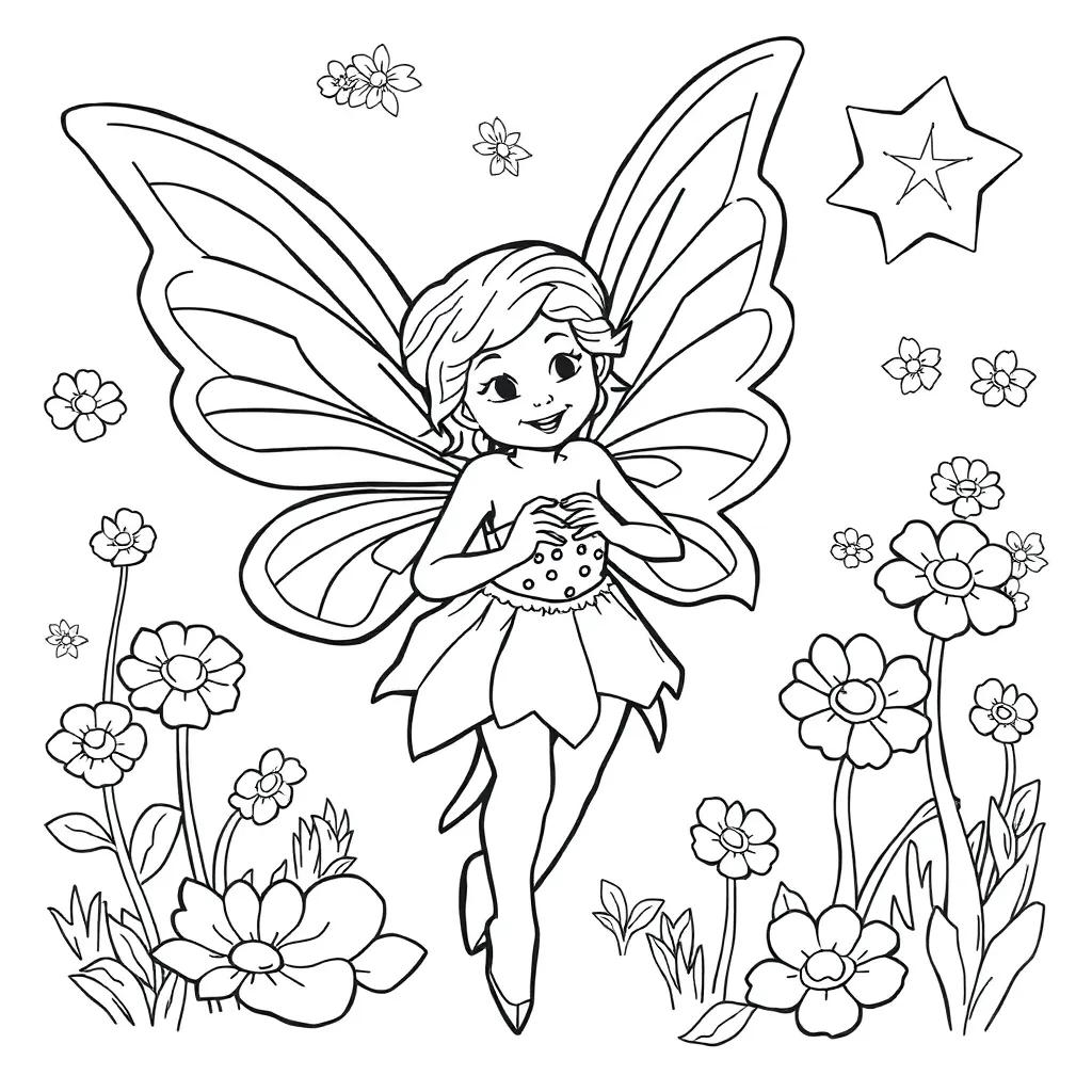 Coloring Pages Tooth Fairy