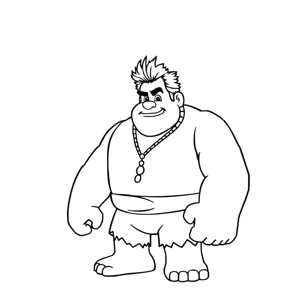 Coloring Pages Wreck It Ralph
