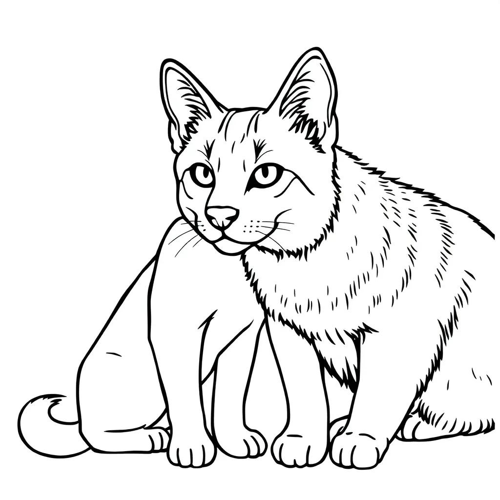 Coloring Pages Cats And Dogs