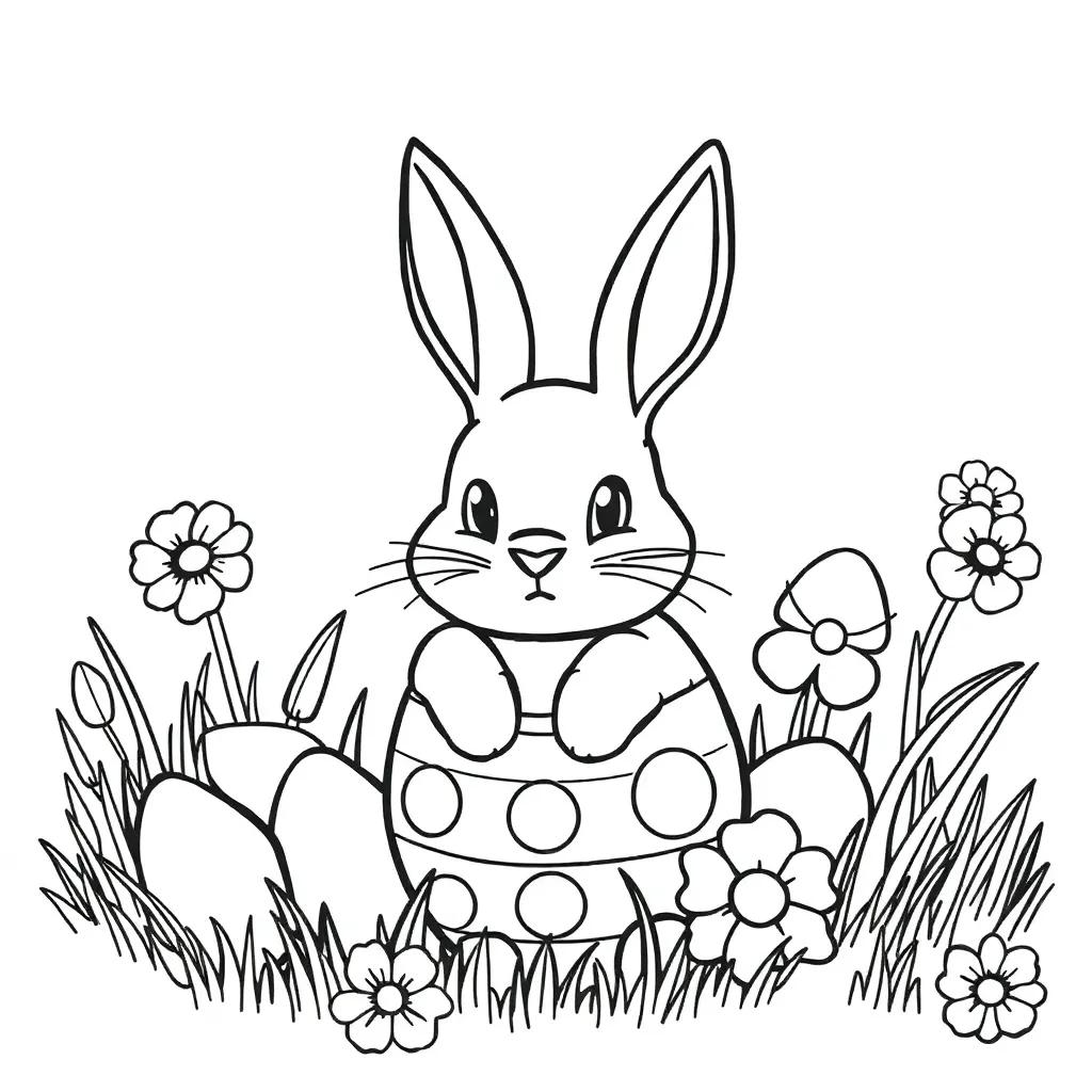Coloring Pages Happy Easter