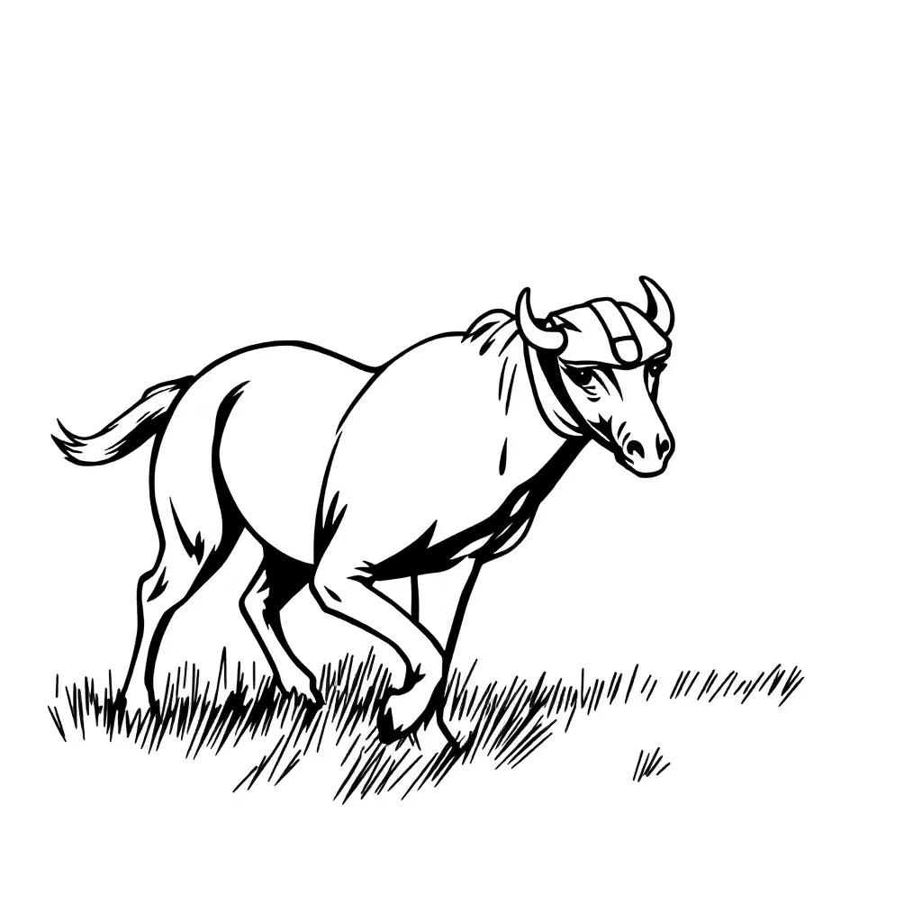 Coloring Pages Of Colts