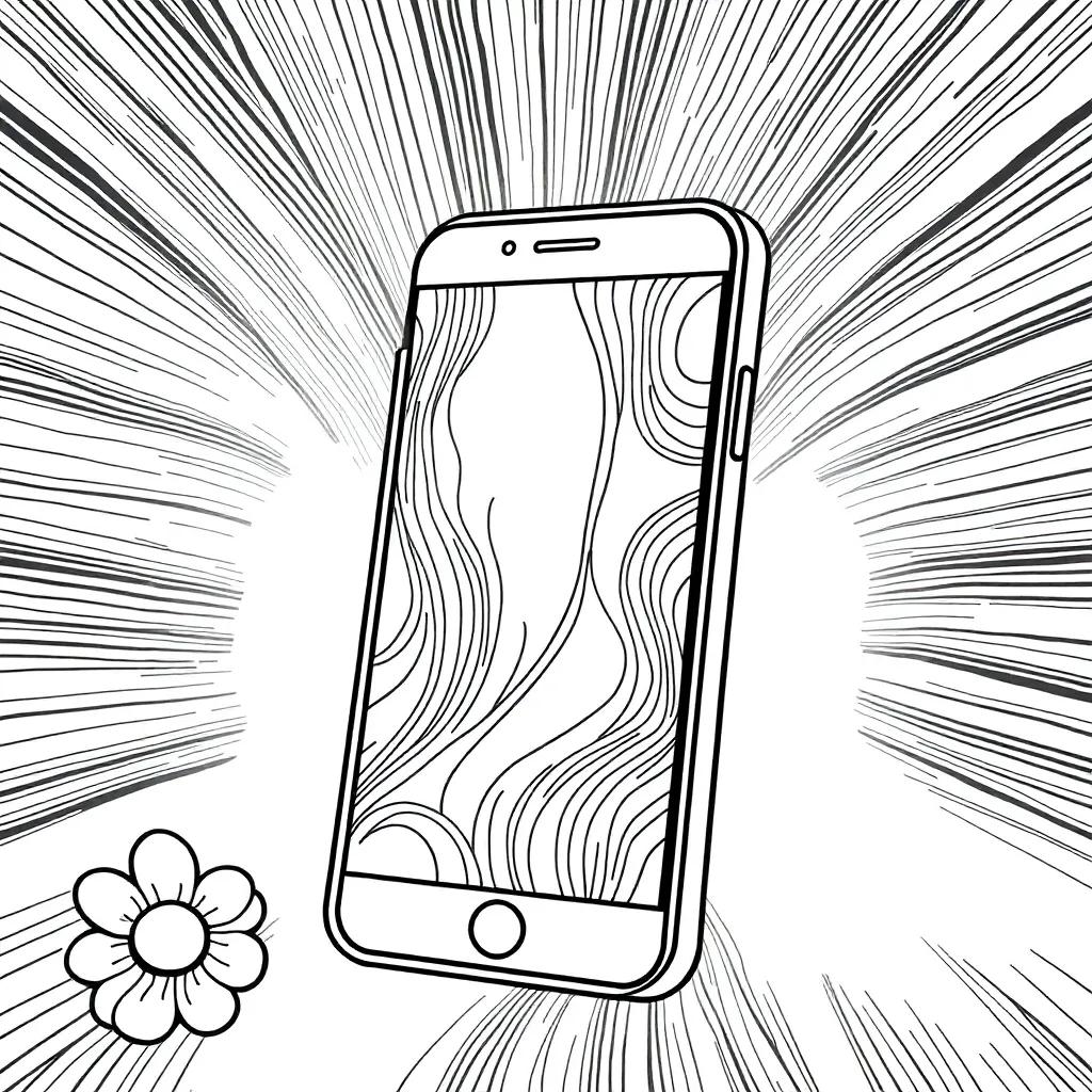 Coloring Pages Cell Phone