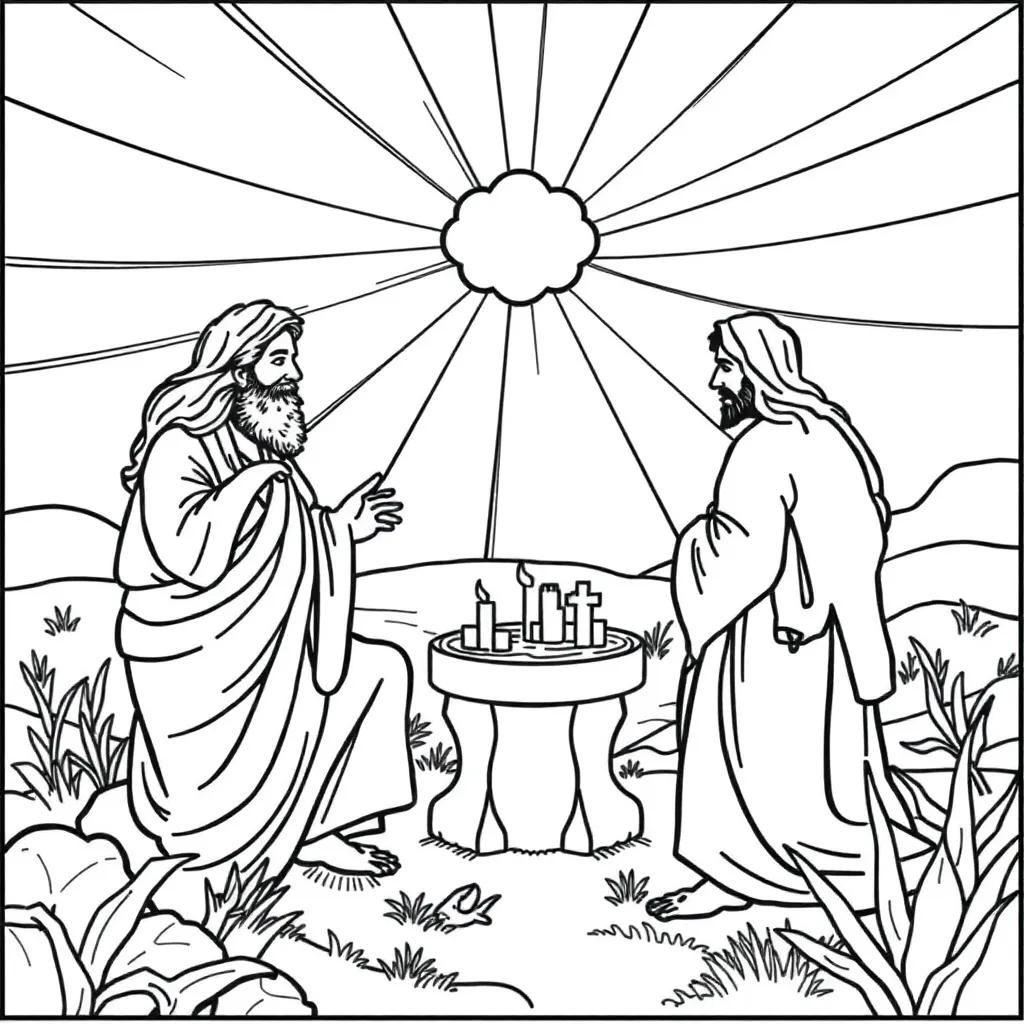 Coloring Pages For The Beatitudes